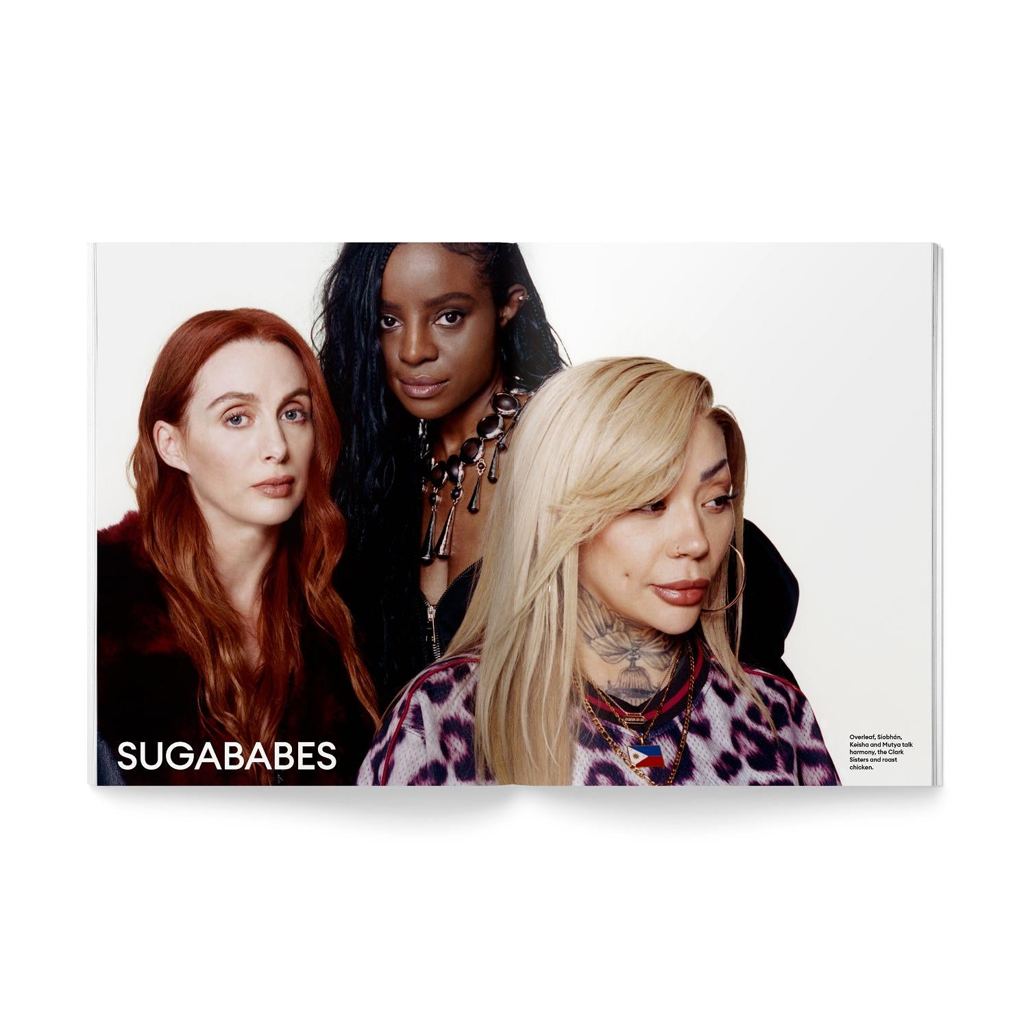 Revista The GENTLEWOMAN 34 Otoño Invierno 2026, retratos del grupo Sugababes
