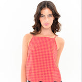 Camisa BEHULAH Ciani Vichy Rosa