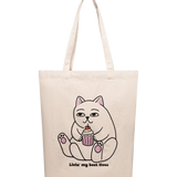 Bolso Tote DEDICATED Torekov Best lives Off-White