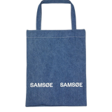 SAMSØE SAMSØE Saluca Blue Denim Shopper Bag