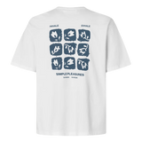 Camiseta SAMSØE SAMSØE Sacohen 11725 Blue Stamp