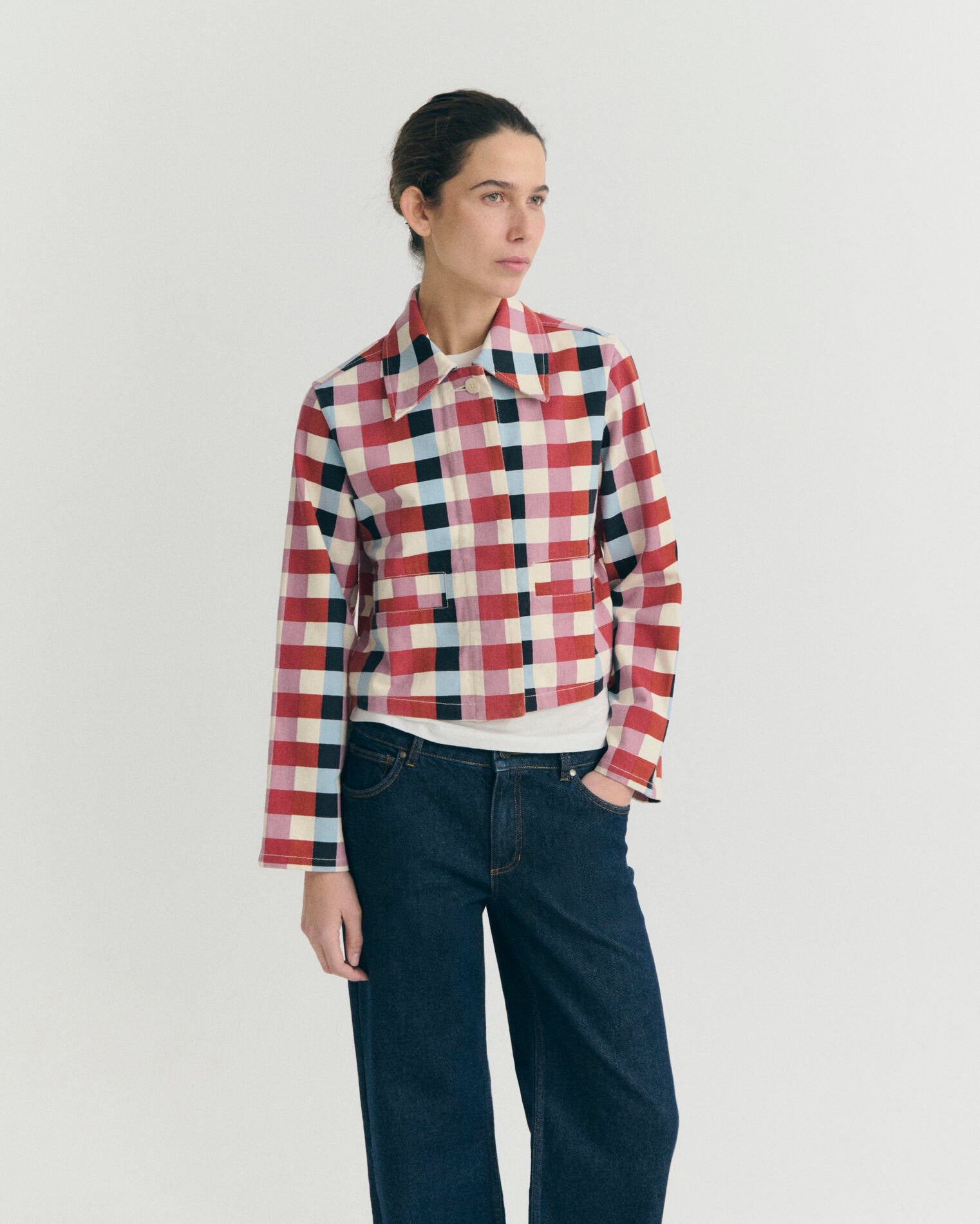 CHESHIRE CHECKS ASTRID JACKET