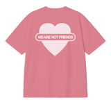 Camiseta WE ARE NOT FRIENDS Union Love Summer Coral