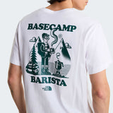 Camiseta THE NORTH FACE Basecamp Barista White / Pacific Teal