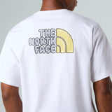 Camiseta THE NORTH FACE Bubble Logo White