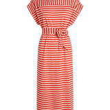 Vestido KING LOUIE Vera Chopito Stripe Fire Red