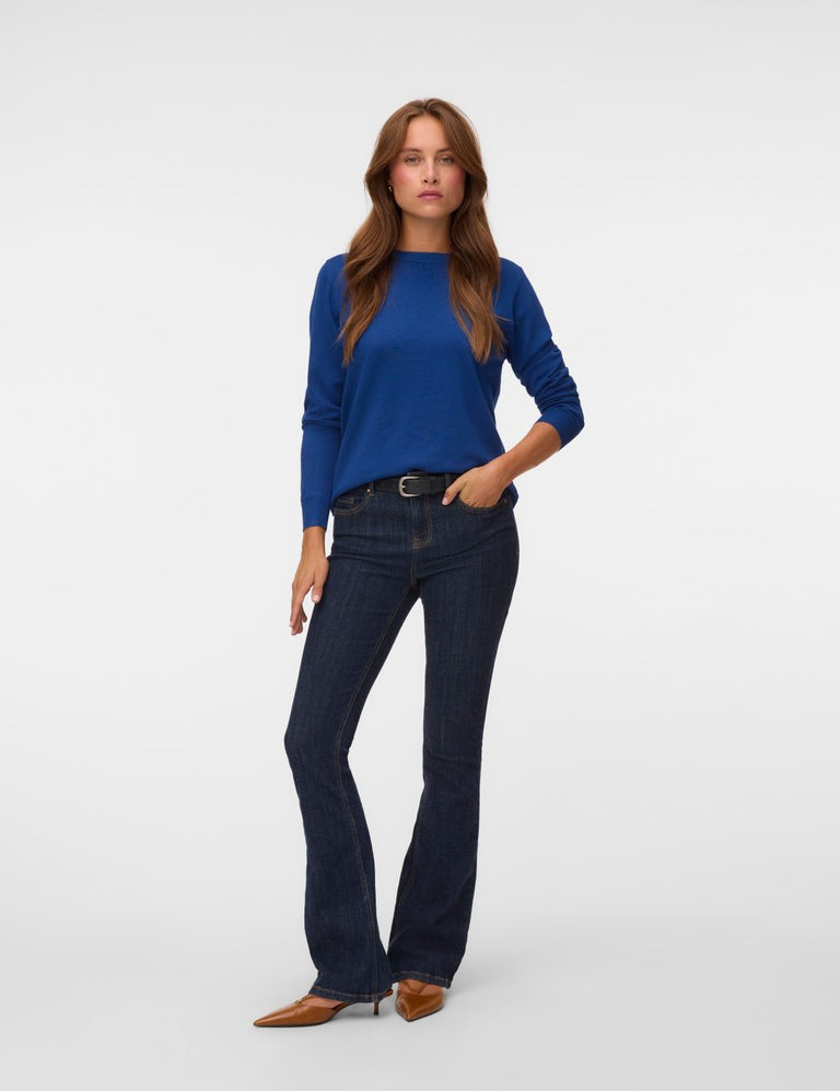 Jersey VERO MODA Silje Navy Peony