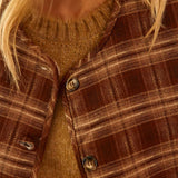 Chaleco LA PETITE ÉTOILE Vinka Marrón