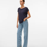 Camiseta VERO MODA Plain Night sky