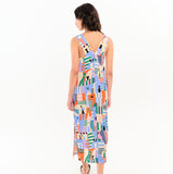 Vestido BEHULAH Lindes Naranja