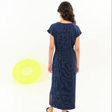 Vestido BEHULAH Sombra Azul Marino