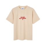 Camiseta WE ARE NOT FRIENDS Bold Love Off White