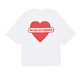 Camiseta WE ARE NOT FRIENDS Union Love Boxy