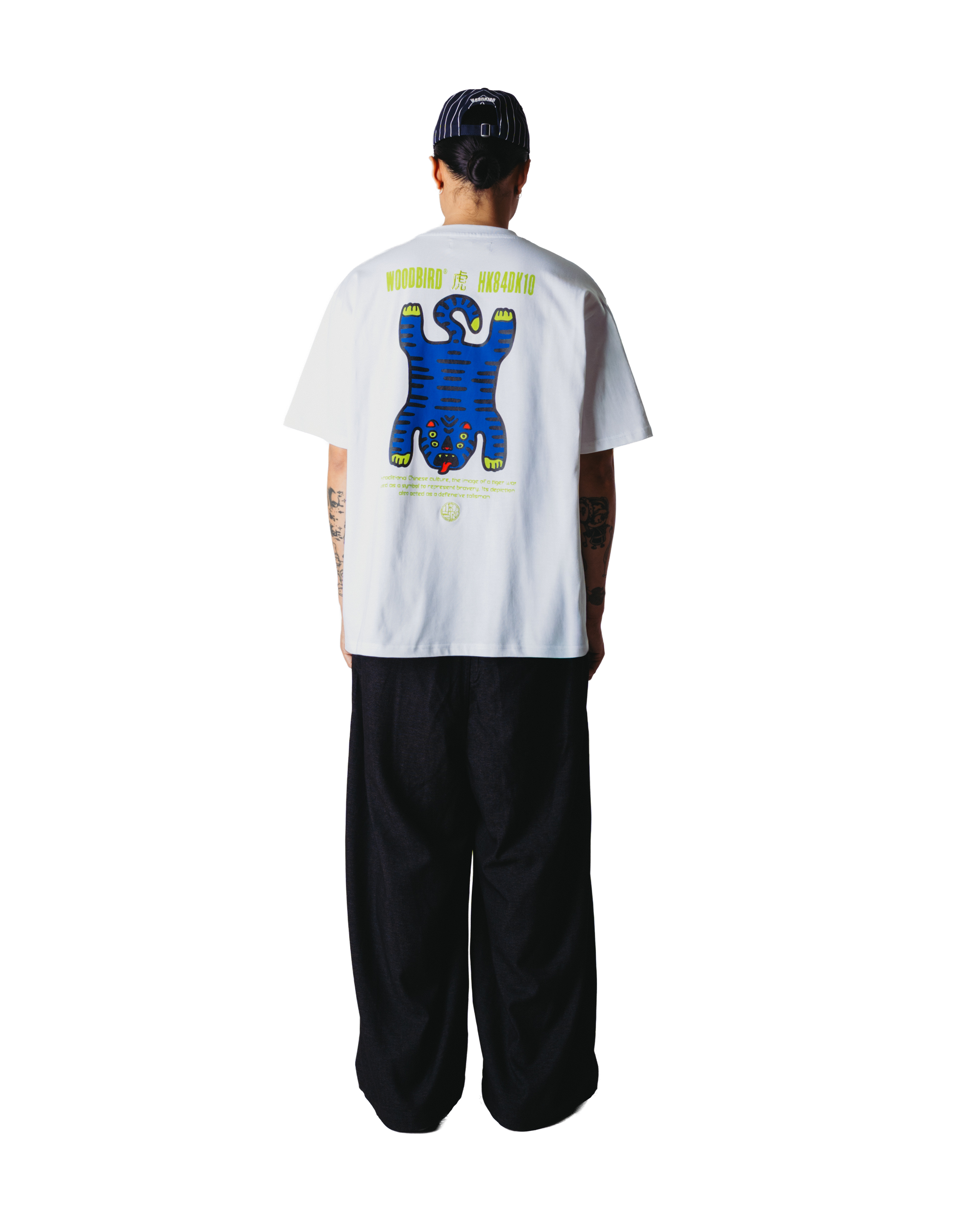Camiseta Woodbird WBBaine Tiger White - vista 2
