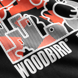 Camiseta WOODBIRD WBBaine Zilla Black