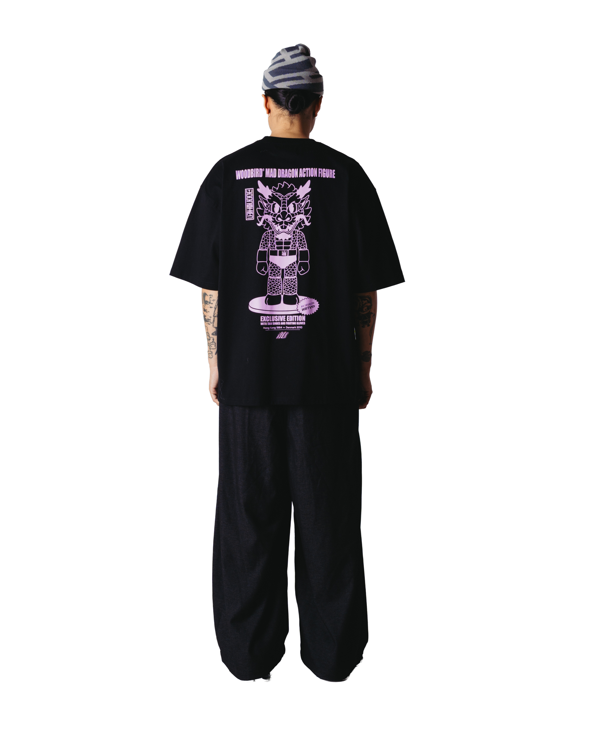 Camiseta Woodbird WBBeam Action Black - vista 2