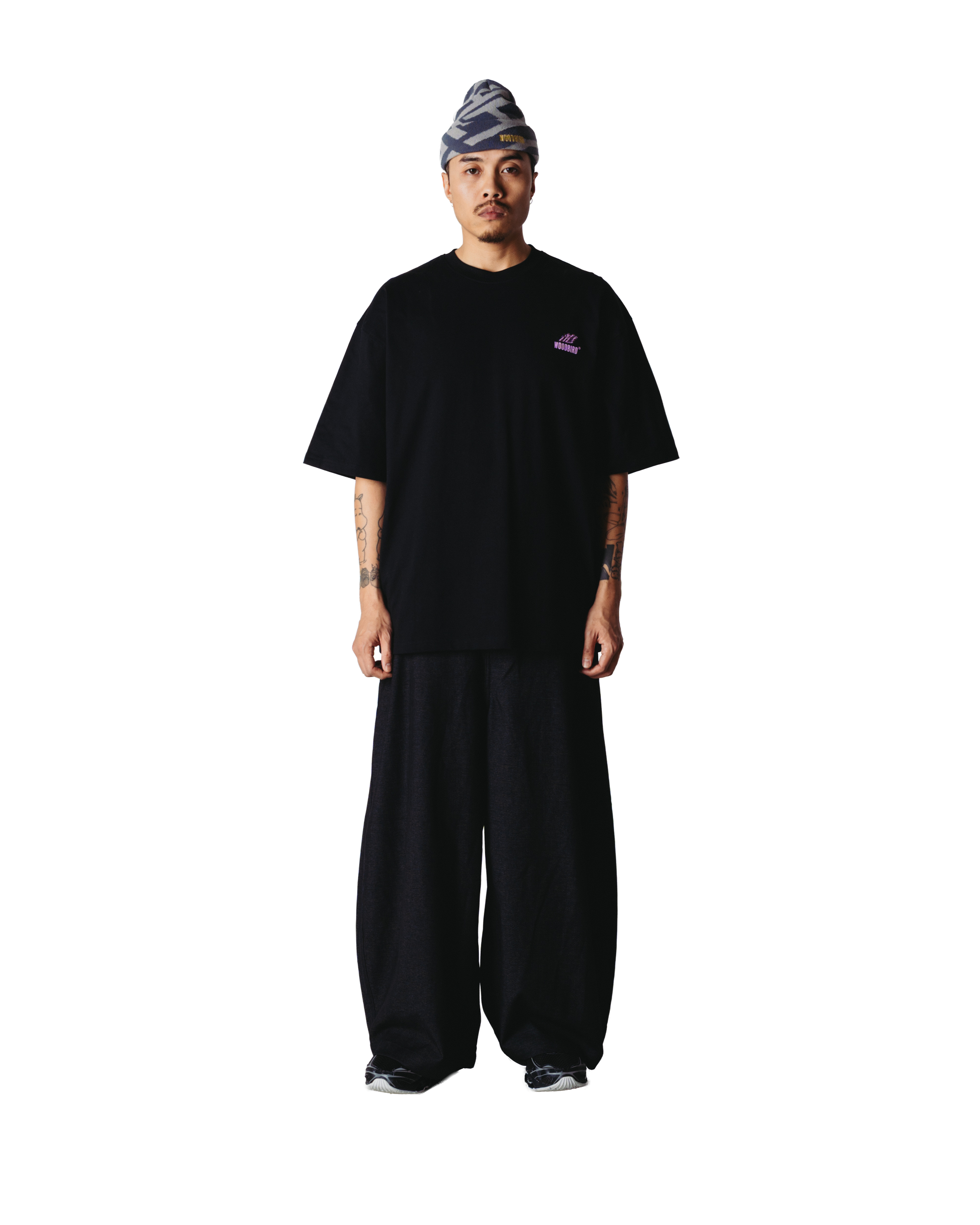 Camiseta Woodbird WBBeam Action Black - vista 3