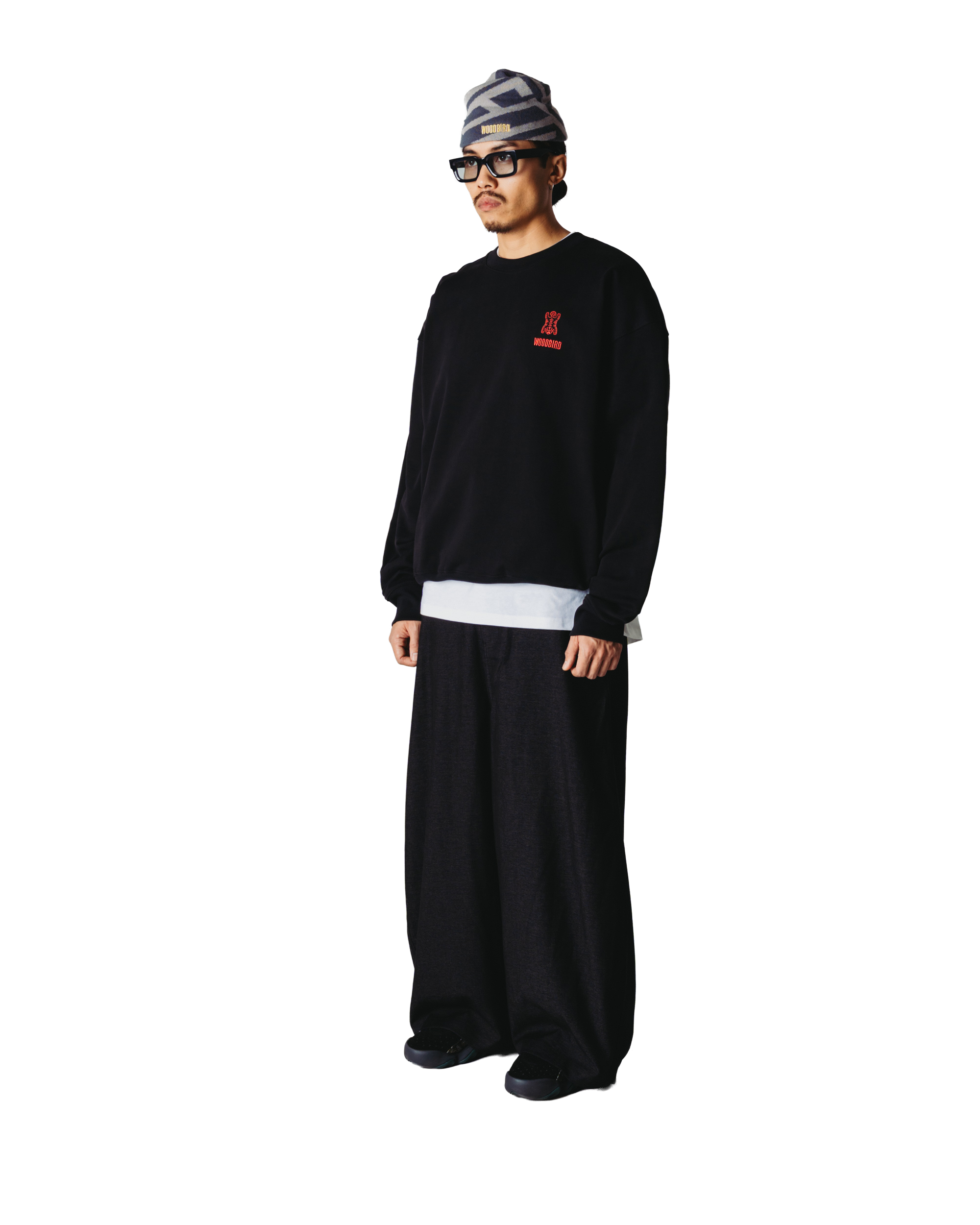 Sudadera Woodbird WBDuke Tiger Black - vista 4