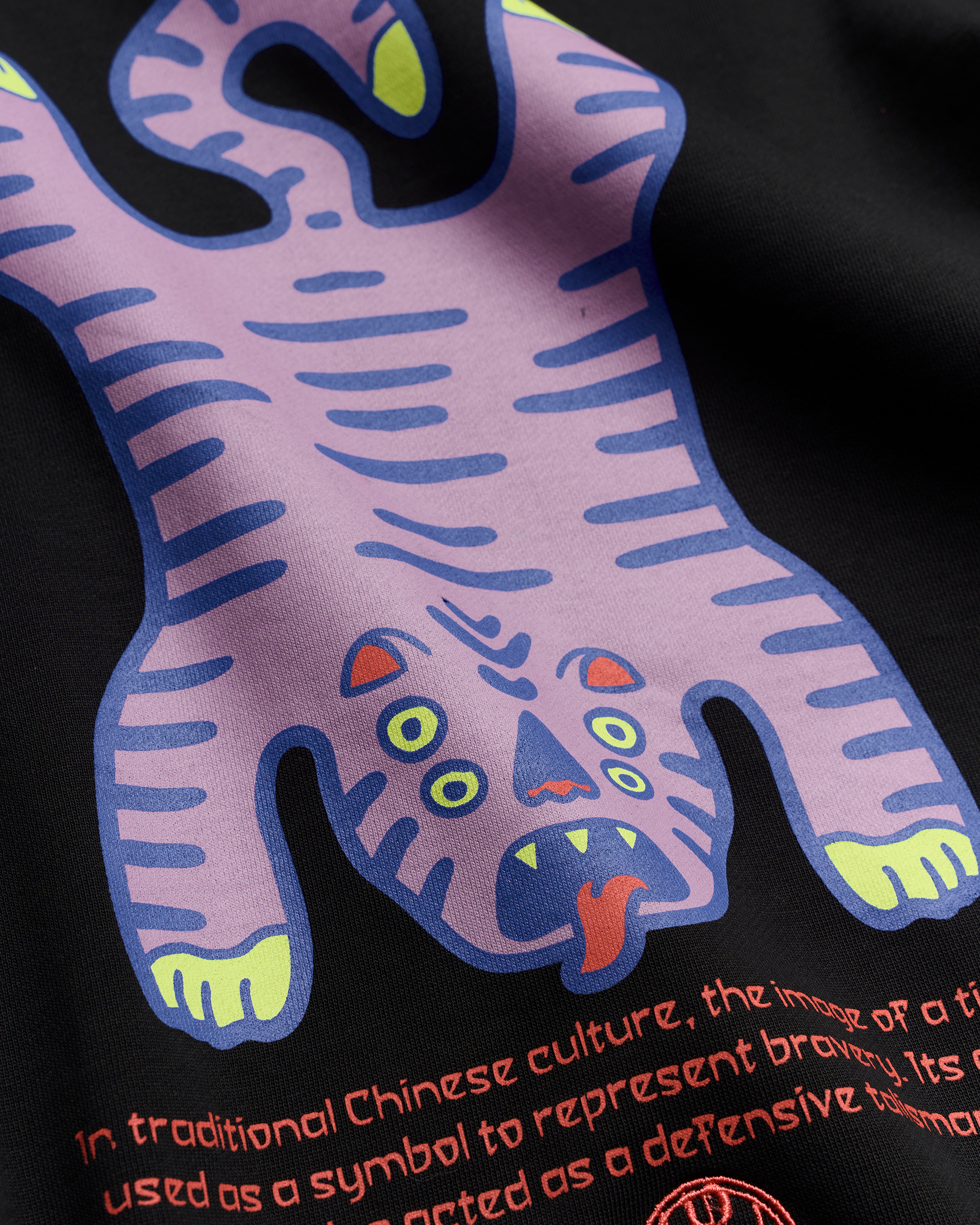 Sudadera Woodbird WBDuke Tiger Black - vista 7