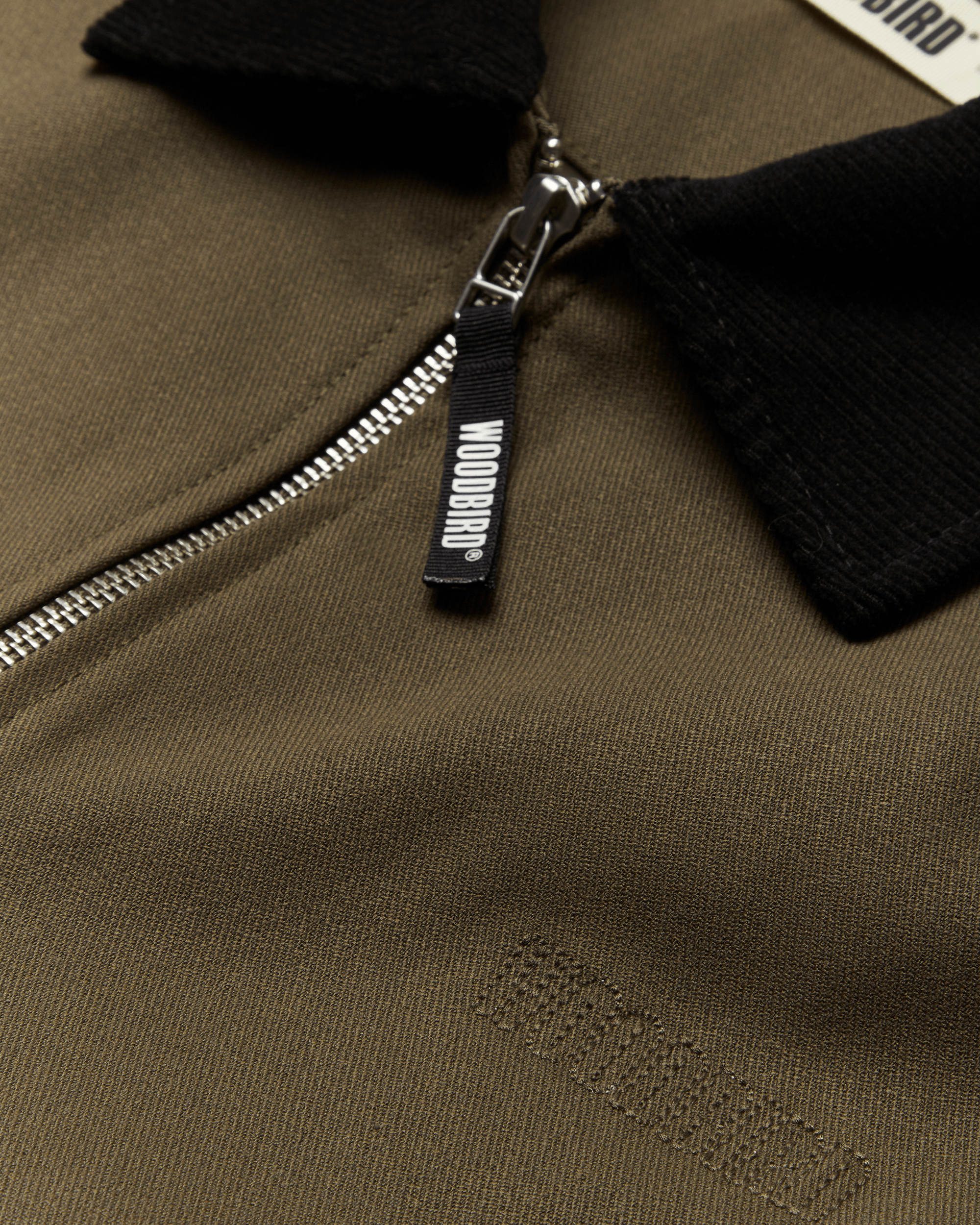 Chaqueta Woodbird WBPon Nickle Work Dark Olive - vista 6