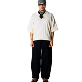 Polo WOODBIRD WBShimo Wave Off White