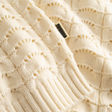 Polo WOODBIRD WBShimo Wave Off White