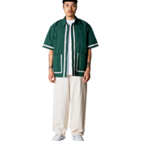 Camisa WOODBIRD WBWang Line Pine Green