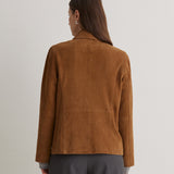 Chaqueta YERSE Suede Amber