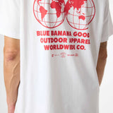 Camiseta BLUE BANANA Unisex White Atlas