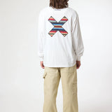 Camiseta BLUE BANANA Unisex Manga Larga Classic Blanca