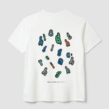 Camiseta BLUE BANANA Unisex Hight White