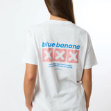 Camiseta BLUE BANANA Unisex White Line