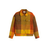 Chaqueta THINKING MU Frans Cuadros Marrón