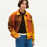 Chaqueta THINKING MU Frans Cuadros Marrón