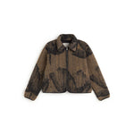 Chaqueta THINKING MU Kendra Camel Lotus Jacquard - vista oficial 5