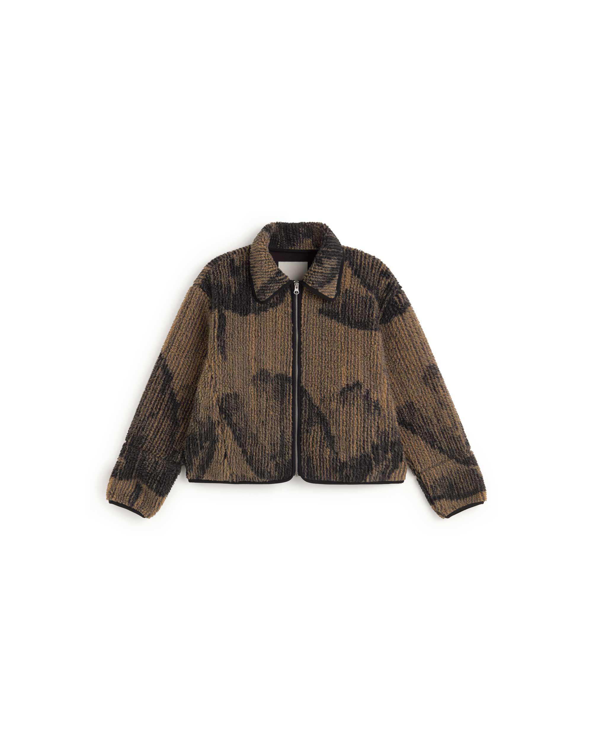 Chaqueta THINKING MU Kendra Camel Lotus Jacquard - vista oficial 5