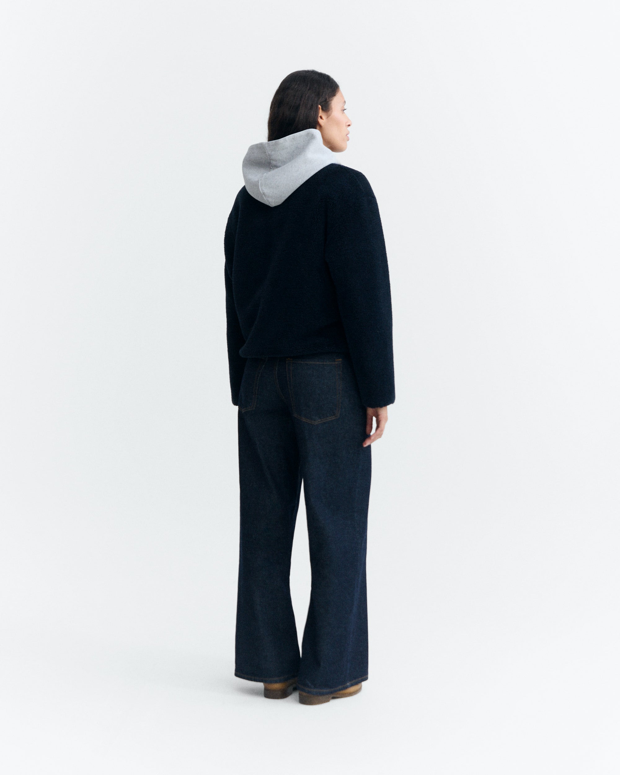 Chaqueta THINKING MU Kourtney Navy - vista oficial 4