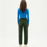 THINKING MU Corduroy Nele Hose Grün