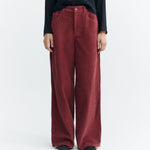Pantalones THINKING MU Hedda Mahogany Corduroy - vista oficial 1