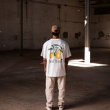 LATITUDE FIRE Zitronenweißes T-Shirt