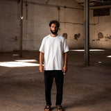 LATITUDE FIRE Stempel Weißes T-Shirt