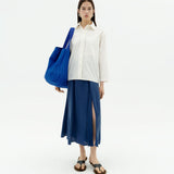 Falda THINKING MU Tora Azul Cobalto