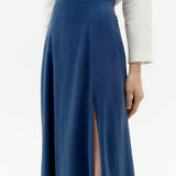 Falda THINKING MU Tora Azul Cobalto