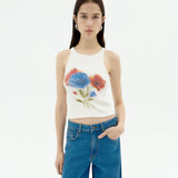 Camiseta THINKING MU Harriet Blurry Flower