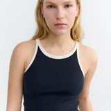 Camiseta THINKING MU Harriet Navy Pannacota