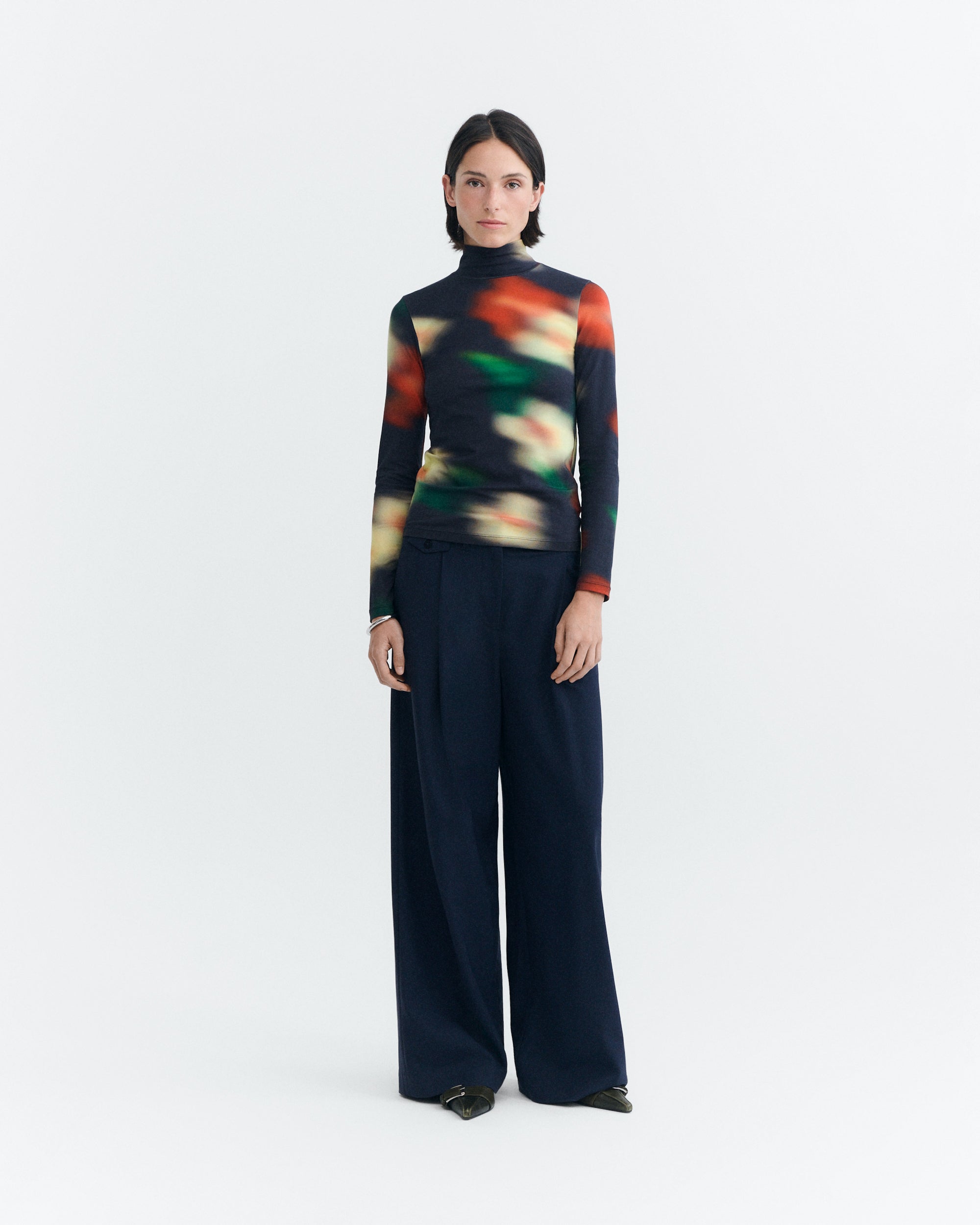 Top THINKING MU Ellen Bloom Print - vista oficial 2
