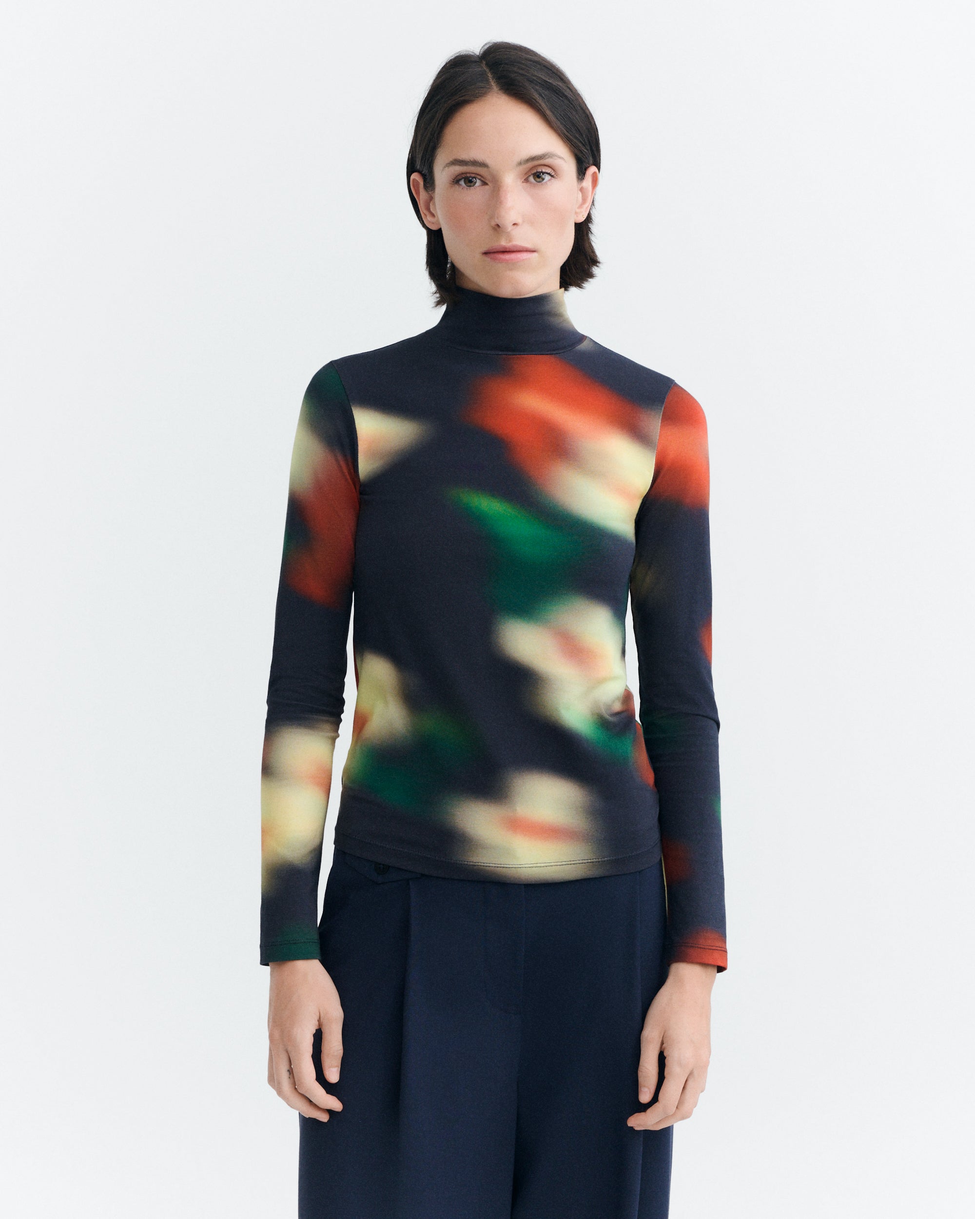 Top THINKING MU Ellen Bloom Print - vista oficial 1