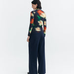 Top THINKING MU Ellen Bloom Print - vista oficial 4