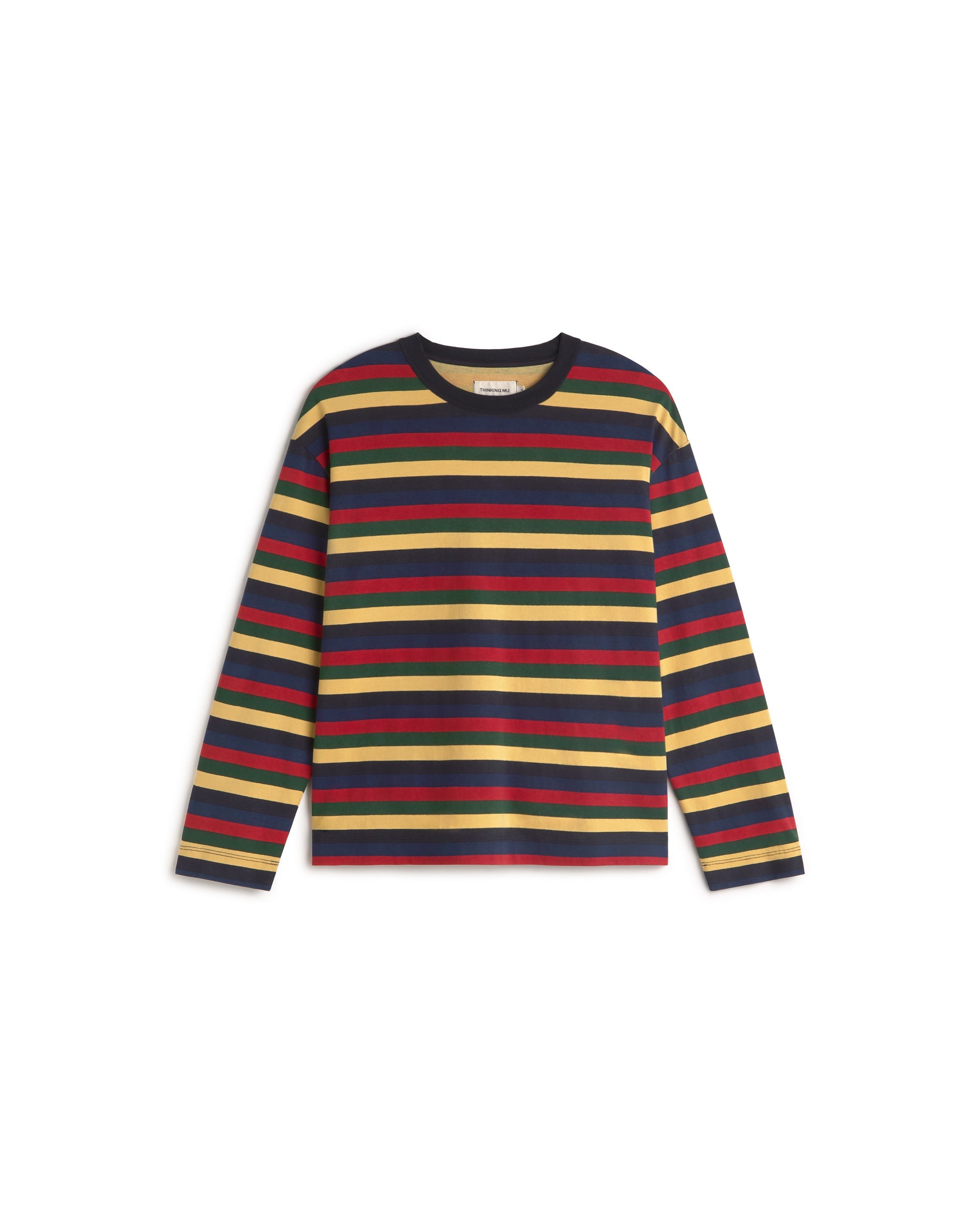 Camiseta THINKING MU Emily R Rex Yarnd Dyed Multicolor - vista oficial 6