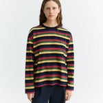 Camiseta THINKING MU Emily R Rex Yarnd Dyed Multicolor - vista oficial 1